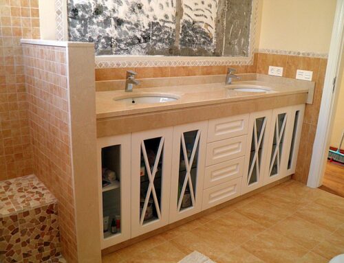 Mueble doble lavabo